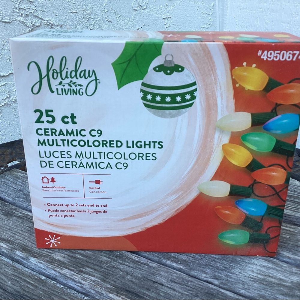 NEW 25 CT. MULTI COLORED LIGHTS